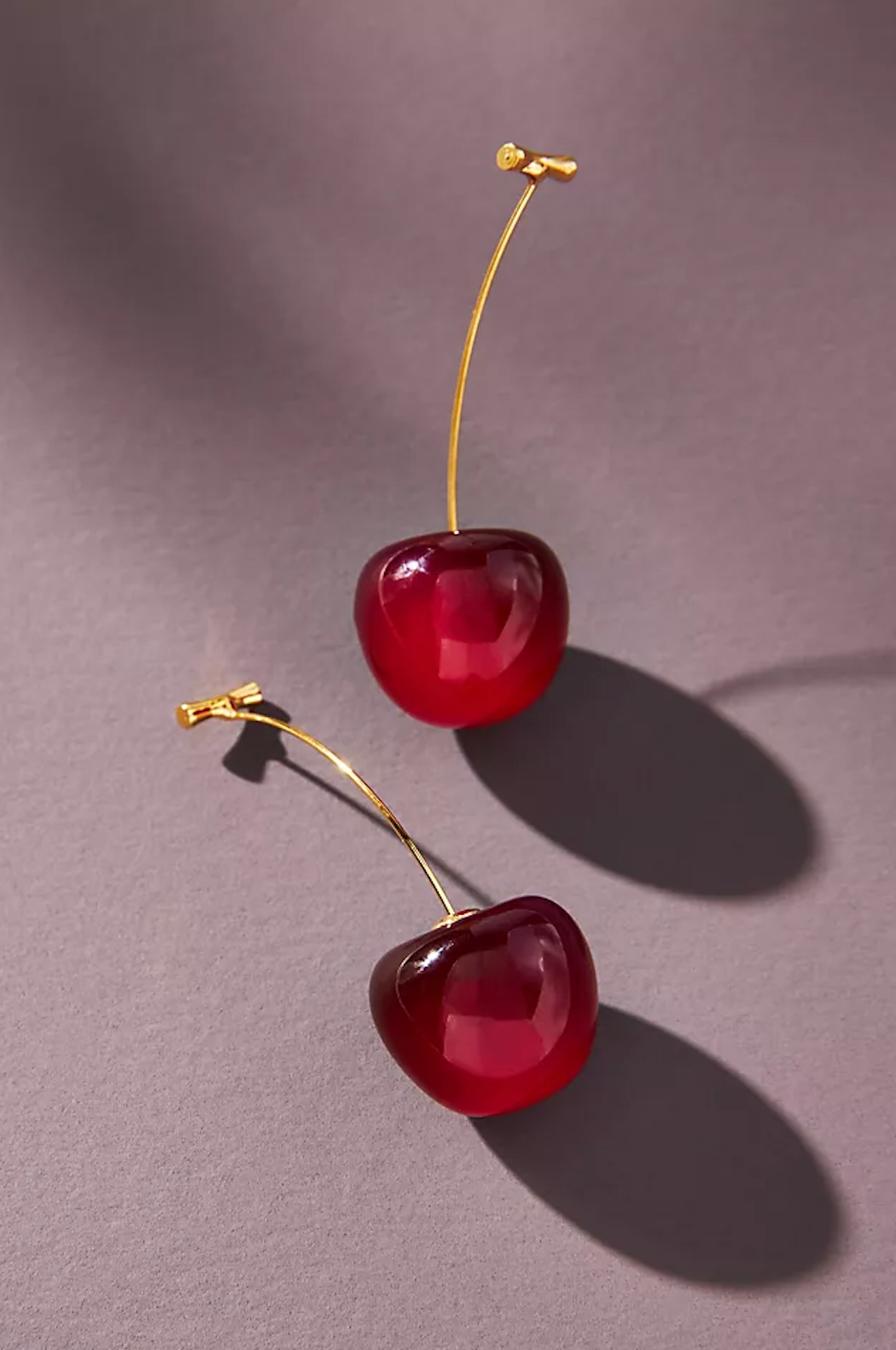 Cherry Drop Earrings