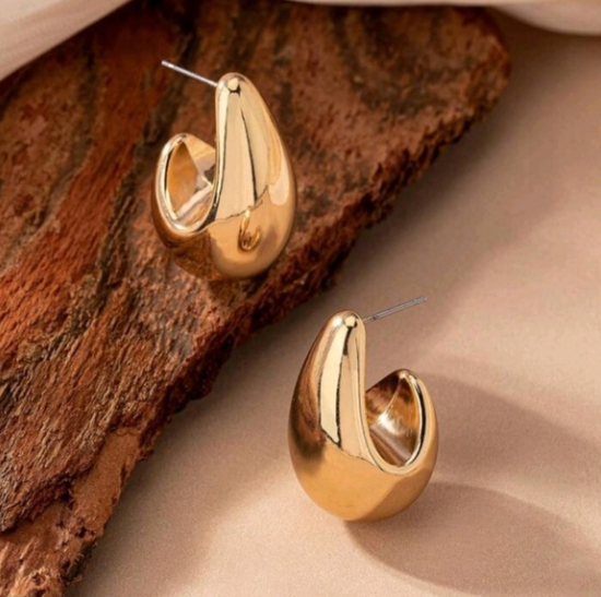 Petra Hoops (gold OR silver)