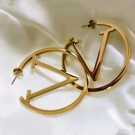 Viv Oversized Hoop Earrings